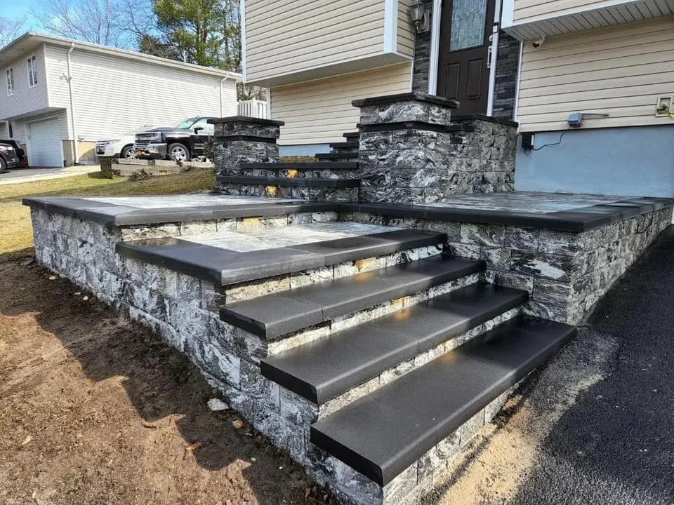 Professional roofing project